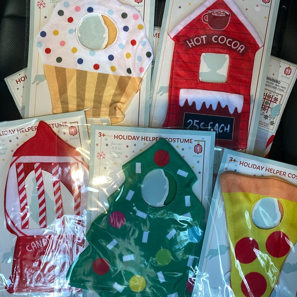 Target Bullseye elf on the shelf costume